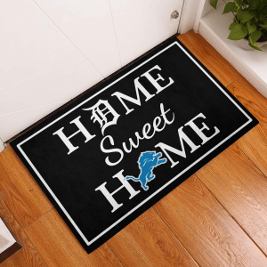 Home Sweet Home - Detroit Tigers Rubber Doormat QB12