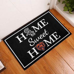 Home Sweet Home - Chicago White Sox  Rubber Doormat QE12