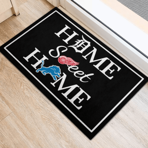 Home Sweet Home -  Detroit Tigers Rubber Doormat WA12