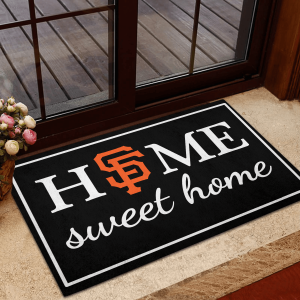 Home Sweet Home -  San Francisco Giants Rubber Doormat WC12