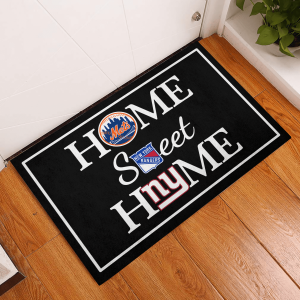 Home Sweet Home - New York Mets Rubber Doormat ZC12