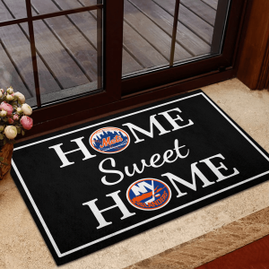 Home Sweet Home - New York M And New York ISL - Anti Slip Rubber Doormat