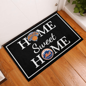 Home Sweet Home - New York Mets Rubber Doormat QM12