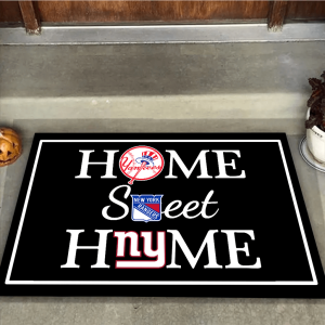 Home Sweet Home - New York Yankees Rubber Doormat QY12