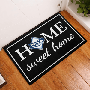 Home Sweet Home - Tampa Bay Rays Rubber Doormat