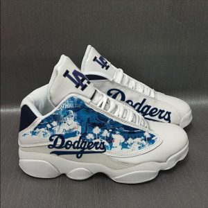 Los Angeles Dodgers Air Jordan 13 02