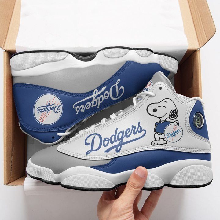 Los Angeles Dodgers Air Jordan 13 05 - Image 2
