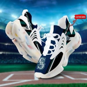 Custom Your Name Seattle Mariners Sport Shoes RK75