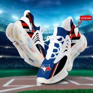 Custom Your Name Toronto Blue Jays Sport Shoes QK87