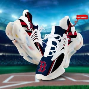 Custom Your Name Boston Red Sox Sport Shoes WR11