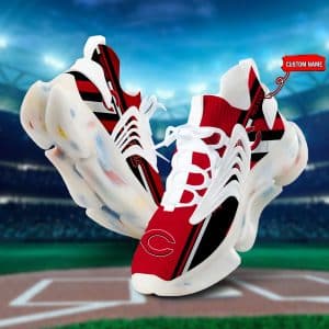 Custom Your Name Cincinnati Reds Sport Shoes EV88