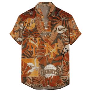 San Francisco Giants Retro Logo Hawaiian Shirt