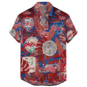 Philadelphia Phillies Retro Logo Hawaiian Shirt