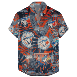 Toronto Blue Jays Retro Logo Hawaiian Shirt
