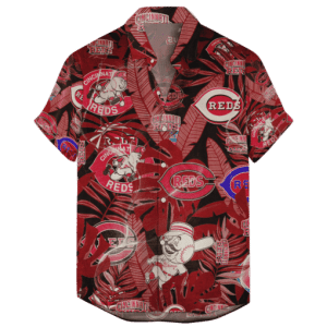 Cincinnati Reds Retro Logo Hawaiian Shirt