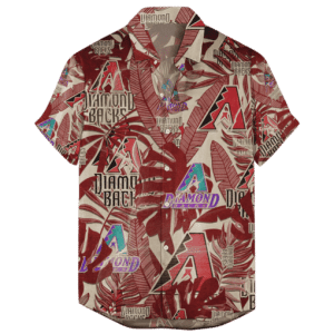 Arizona Diamondbacks Retro Logo Hawaiian Shirt