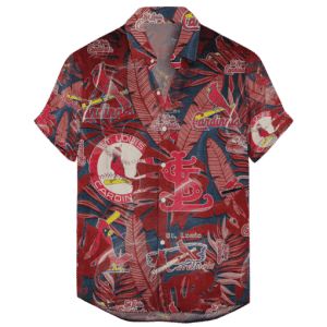 St. Louis Cardinals Retro Logo Hawaiian Shirt