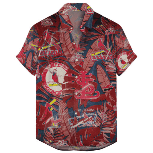 St. Louis Cardinals Retro Logo Hawaiian Shirt