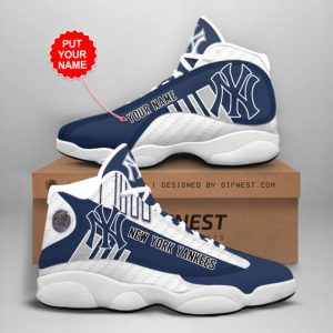 Custom Your Name New York Yankees Air Jd 13 RD30