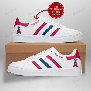 Custom Your Name Los Angeles Angels Stan Smith Shoe EU37