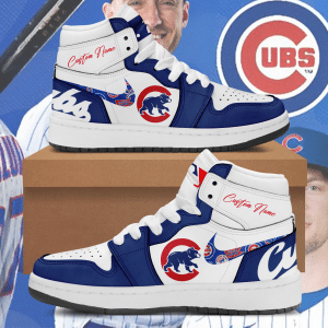 Custom Your Name Chicago Cubs Jordan Sneakers UO87