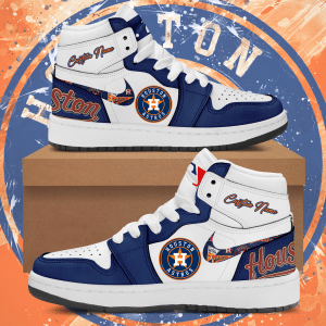Custom Your Name Houston Astros Jordan Sneakers PO22