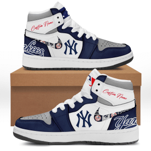 Custom Your Name New York Yankees Jordan Sneakers GF33