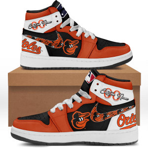 Custom Your Name Baltimore Orioles Jordan Sneakers PO98