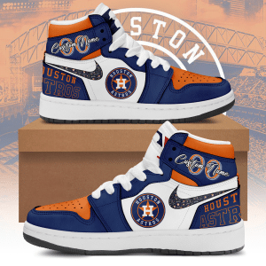 Custom Your Name Houston Astros Jordan Sneakers LI31