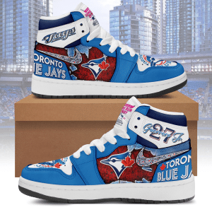 Toronto Blue Jays Jordan Sneakers GD12