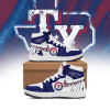 Custom Your Name Texas Rangers Jordan Sneakers RF13