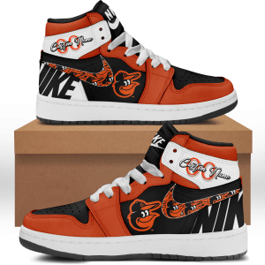 Custom Your Name Baltimore Orioles Jordan Sneakers PO97