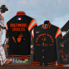 Baltimore Orioles Bomber Jacket Full Size EV38