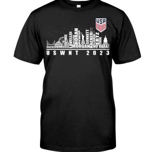 Limited Editon Usa Uswnt 2023 Clothings - Black