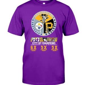Limited Edition Pittsburgh Pirates City Of Champions - Purple