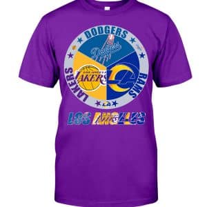 Los Angeles Dodgers Clothing - Litmited Editon - Purple