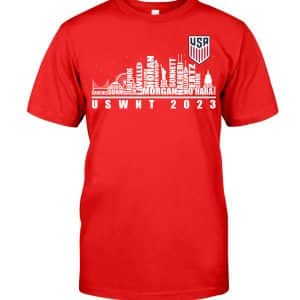 Limited Editon Usa Uswnt 2023 Clothings - Red