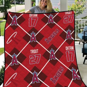 Los Angeles Angels Fleece Blanket Full SIZE RS38