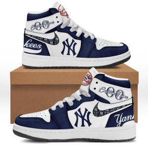 Custom Your Name New York Yankees Jordan Sneakers HK12