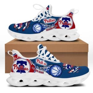 Custom Your Name Philadelphia Phillies Max Soul Shoes AC83