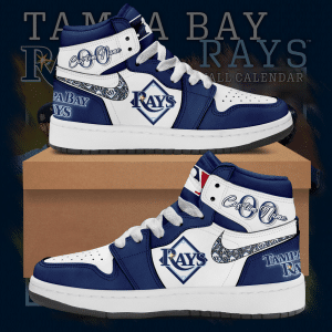 Custom Your Name Tampa Bay Rays Jordan Sneakers EG21