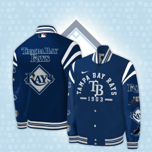 Limited Edition Tampa Bay Rays Bomber Jacket EV38