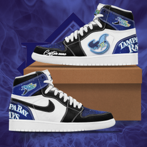 Custom Your Name Tampa Bay Rays Jordan Sneakers TJ76