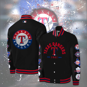 Texas Rangers Bomber Jacket Full Size TT37