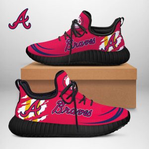 Atlanta Braves Yz Shoes Full Size AV71