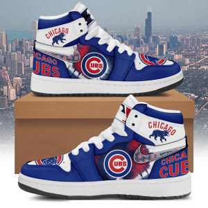 Chicago Cubs Jordan Sneakers PS27