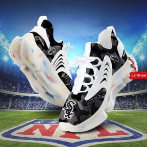 Custom Your Name Chicago White Sox Sport Shoes RT60