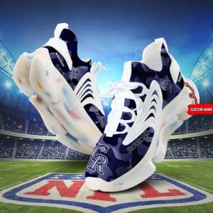 Custom Your Name Colorado Rockies Sport Shoes KD78
