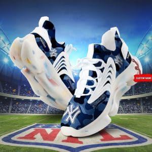 Custom Your Name New York Yankees Sport Shoes HU35