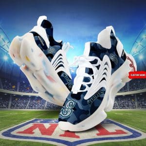 Custom Your Name Seattle Mariners Sport Shoes RY67